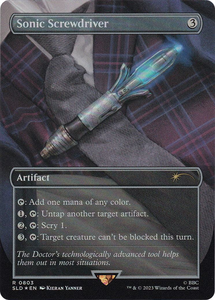 Sonic Screwdriver [Secret Lair Drop Series] MTG Single Magic: The Gathering | Red Claw Gaming