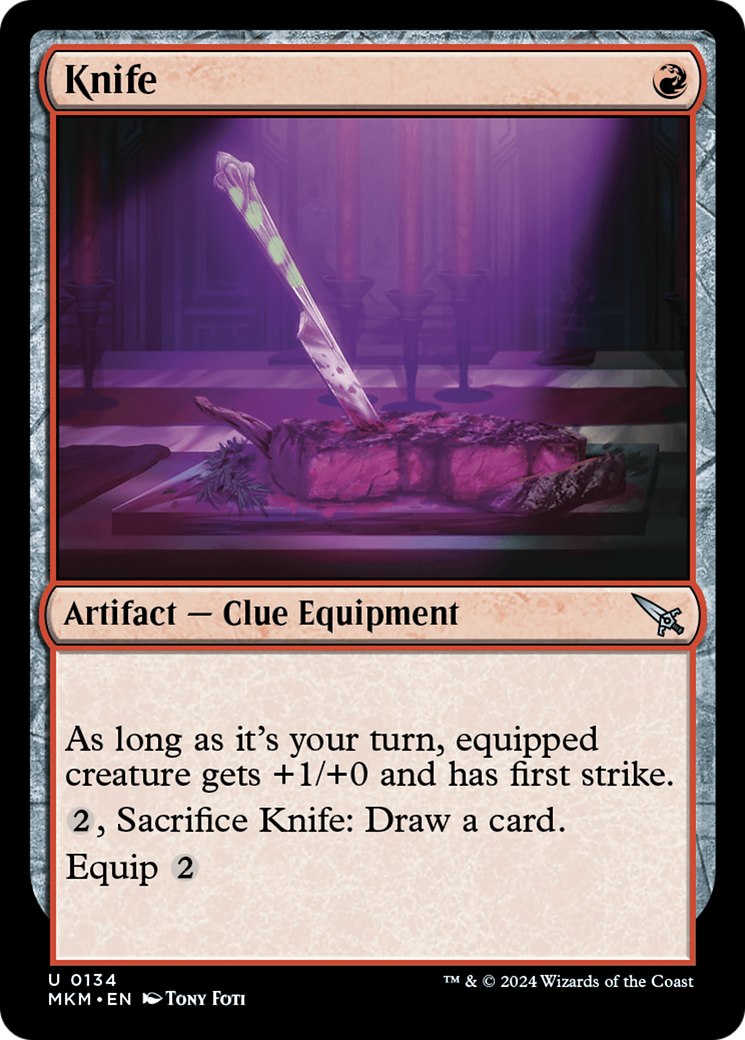 Knife [Murders at Karlov Manor] MTG Single Magic: The Gathering    | Red Claw Gaming