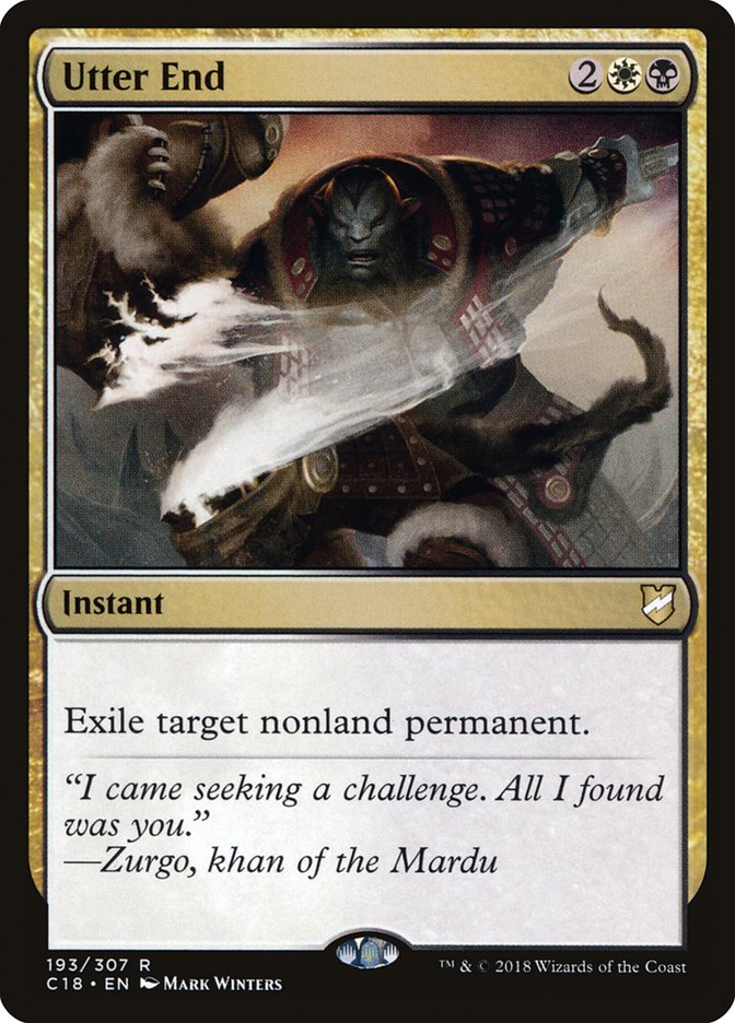 Utter End [Commander 2018] MTG Single Magic: The Gathering | Red Claw Gaming