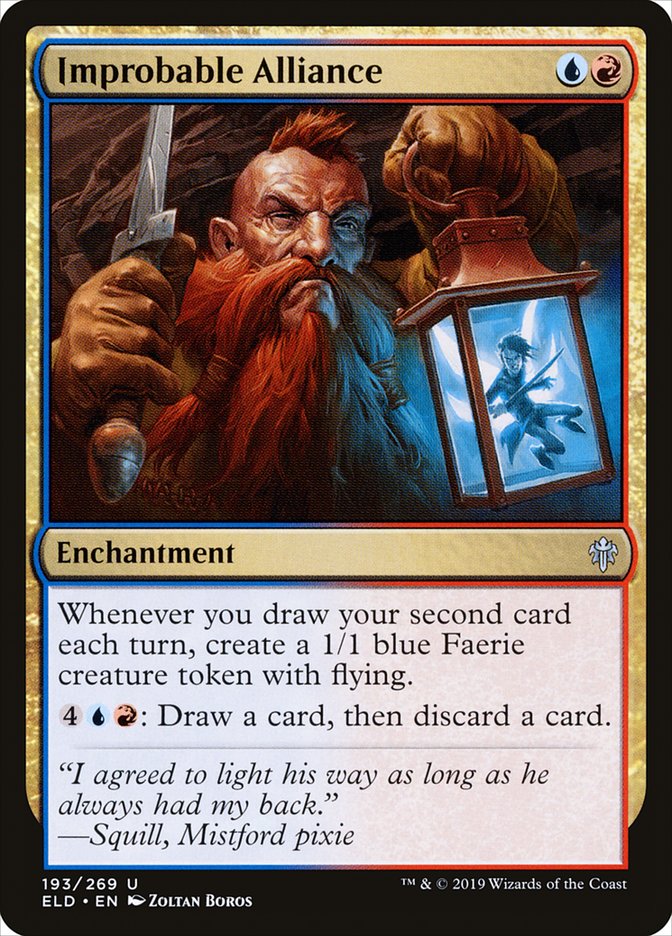 Improbable Alliance [Throne of Eldraine] MTG Single Magic: The Gathering | Red Claw Gaming