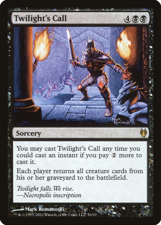 Twilight's Call [Duel Decks: Izzet vs. Golgari] MTG Single Magic: The Gathering | Red Claw Gaming