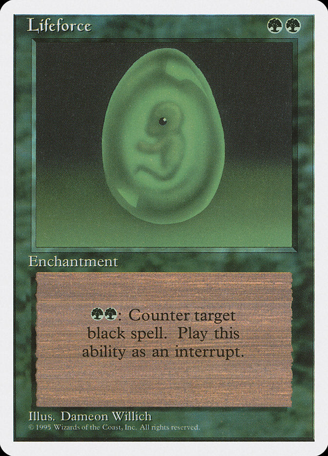 Lifeforce [Fourth Edition] MTG Single Magic: The Gathering | Red Claw Gaming