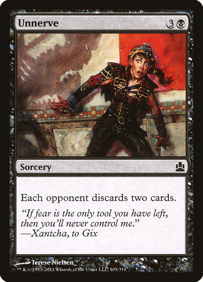 Unnerve [Commander 2011] MTG Single Magic: The Gathering | Red Claw Gaming
