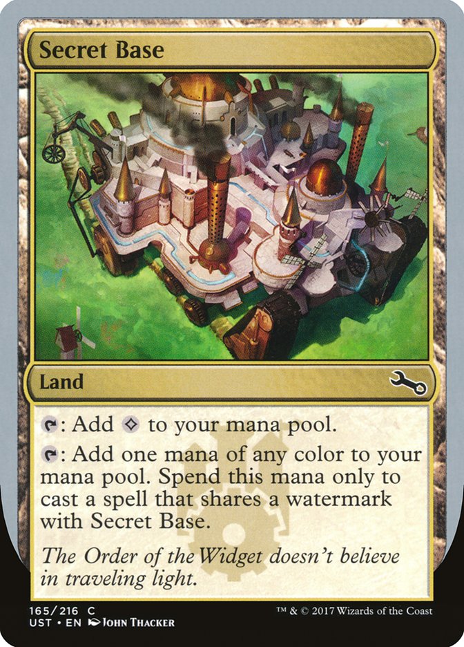 Secret Base (John Thacker) [Unstable] MTG Single Magic: The Gathering | Red Claw Gaming