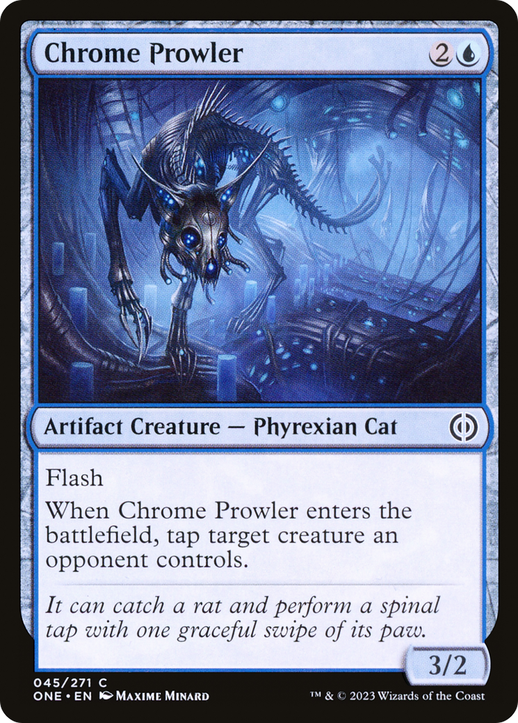 Chrome Prowler [Phyrexia: All Will Be One] MTG Single Magic: The Gathering | Red Claw Gaming