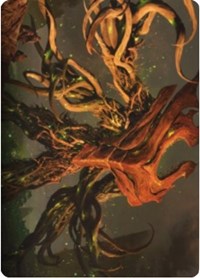 Ashaya, Soul of the Wild Art Card [Zendikar Rising Art Series] MTG Single Magic: The Gathering | Red Claw Gaming