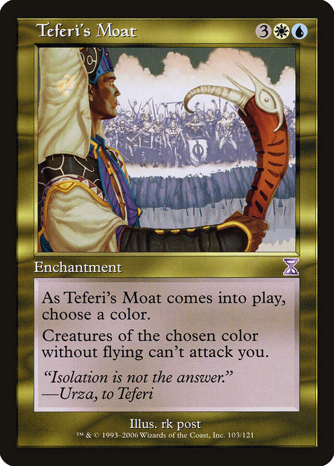 Teferi's Moat [Time Spiral Timeshifted] MTG Single Magic: The Gathering | Red Claw Gaming
