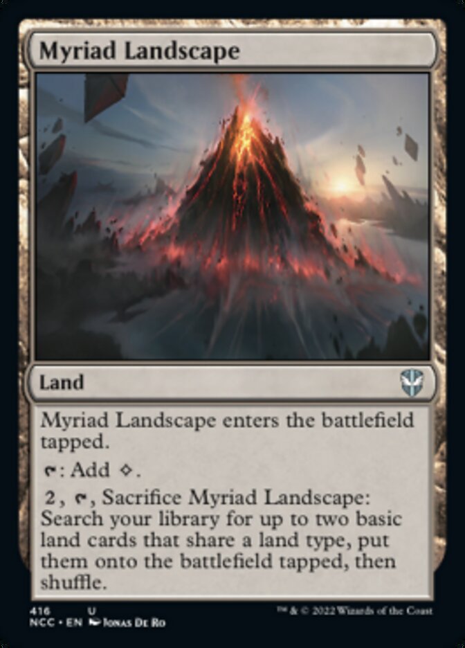 Myriad Landscape [Streets of New Capenna Commander] MTG Single Magic: The Gathering | Red Claw Gaming