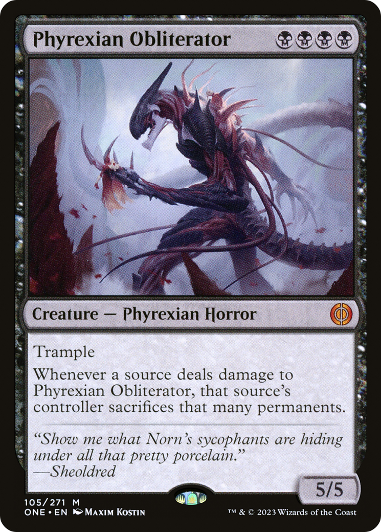 Phyrexian Obliterator [Phyrexia: All Will Be One] MTG Single Magic: The Gathering | Red Claw Gaming