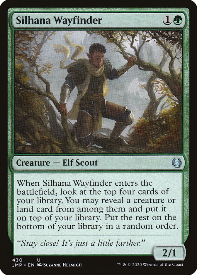 Silhana Wayfinder [Jumpstart] MTG Single Magic: The Gathering | Red Claw Gaming