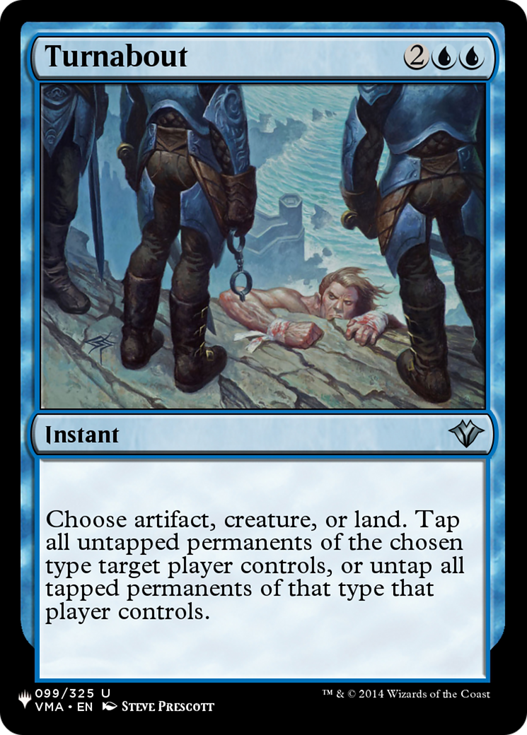 Turnabout [The List] MTG Single Magic: The Gathering | Red Claw Gaming