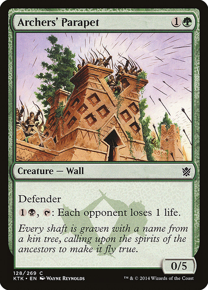 Archers' Parapet [Khans of Tarkir] MTG Single Magic: The Gathering | Red Claw Gaming