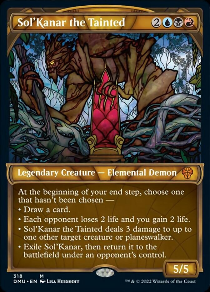 Sol'Kanar the Tainted (Showcase) [Dominaria United] MTG Single Magic: The Gathering | Red Claw Gaming
