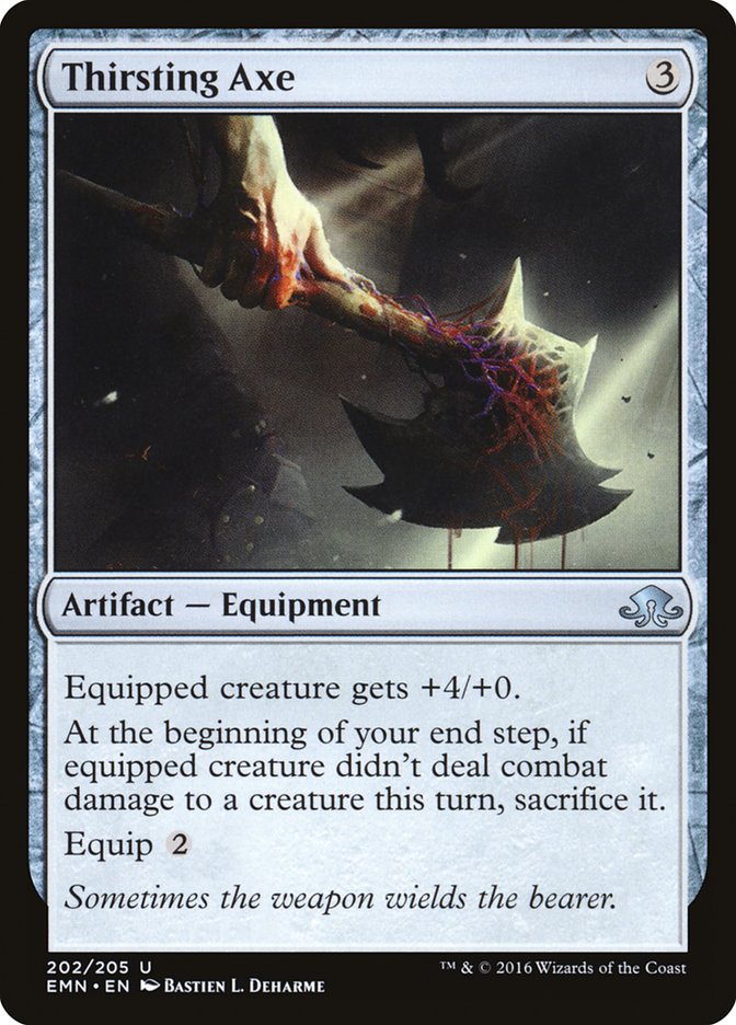 Thirsting Axe [Eldritch Moon] MTG Single Magic: The Gathering | Red Claw Gaming