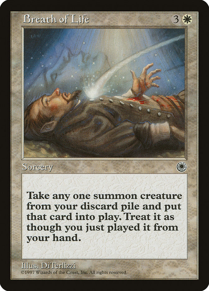 Breath of Life [Portal] MTG Single Magic: The Gathering | Red Claw Gaming