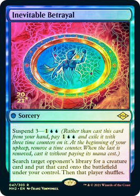 Inevitable Betrayal [Modern Horizons 2 Prerelease Promos] MTG Single Magic: The Gathering | Red Claw Gaming