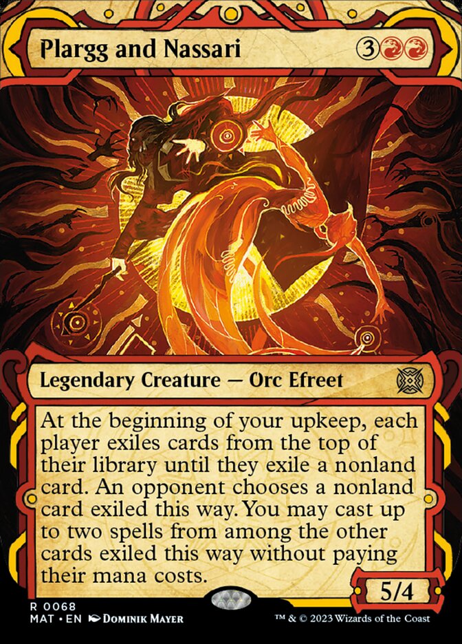 Plargg and Nassari (Showcase) [March of the Machine: The Aftermath] MTG Single Magic: The Gathering | Red Claw Gaming