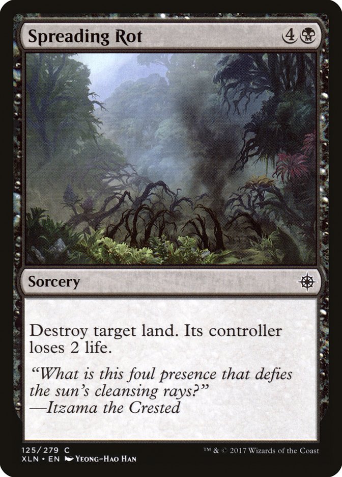 Spreading Rot [Ixalan] MTG Single Magic: The Gathering | Red Claw Gaming