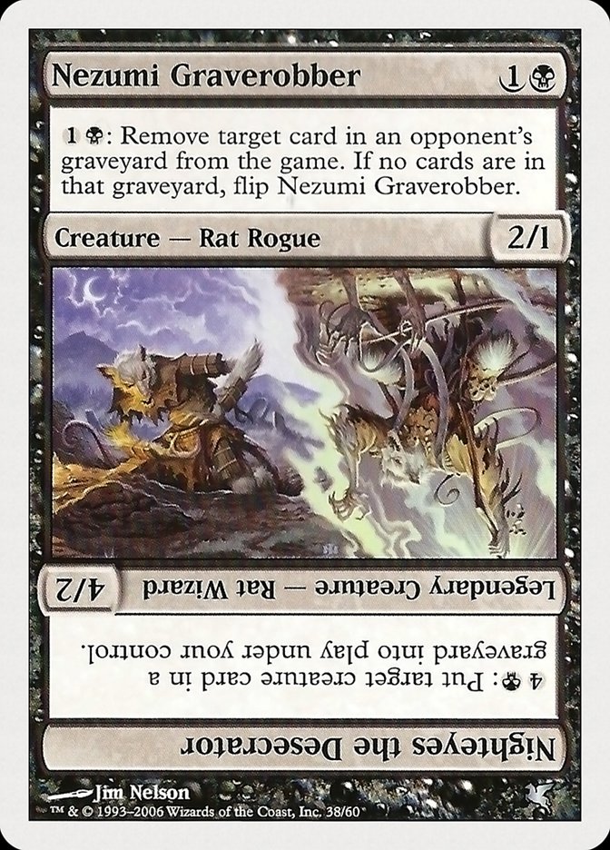 Nezumi Graverobber // Nighteyes the Desecrator (38) [Hachette UK] MTG Single Magic: The Gathering | Red Claw Gaming