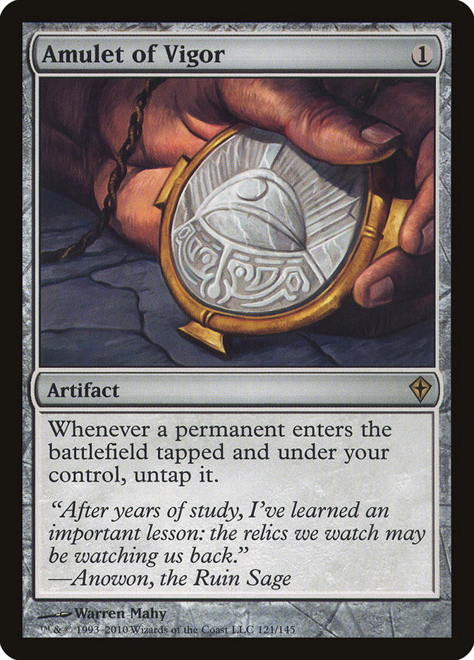 Amulet of Vigor [Worldwake] MTG Single Magic: The Gathering | Red Claw Gaming