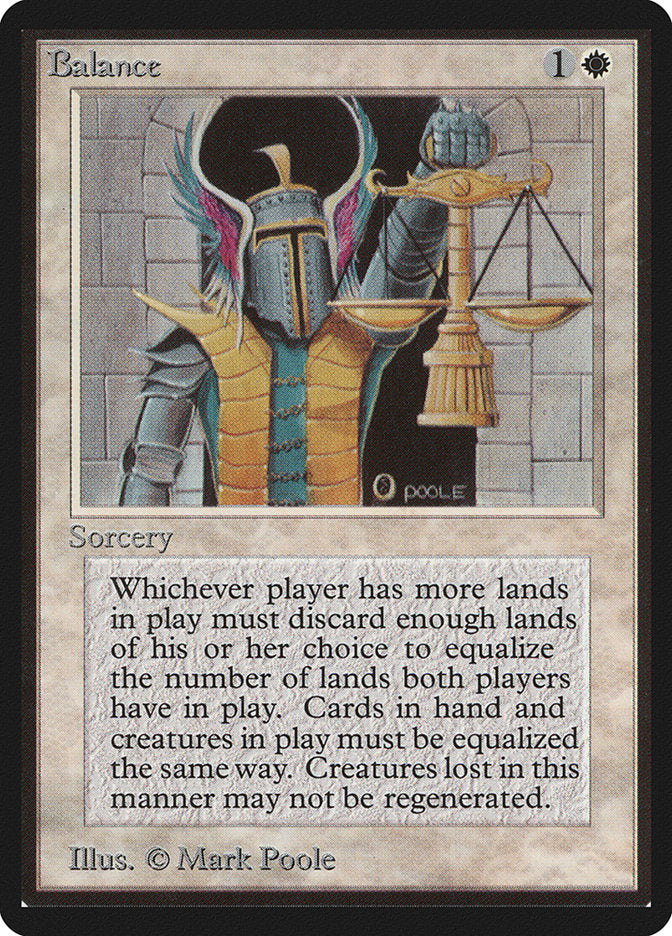 Balance [Beta Edition] MTG Single Magic: The Gathering | Red Claw Gaming