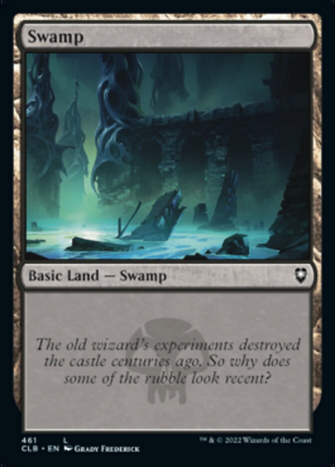 Swamp (461) [Commander Legends: Battle for Baldur's Gate] MTG Single Magic: The Gathering | Red Claw Gaming
