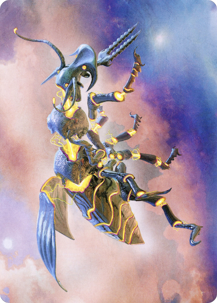 Zabaz, the Glimmerwasp Art Card [Modern Horizons 2 Art Series] MTG Single Magic: The Gathering | Red Claw Gaming