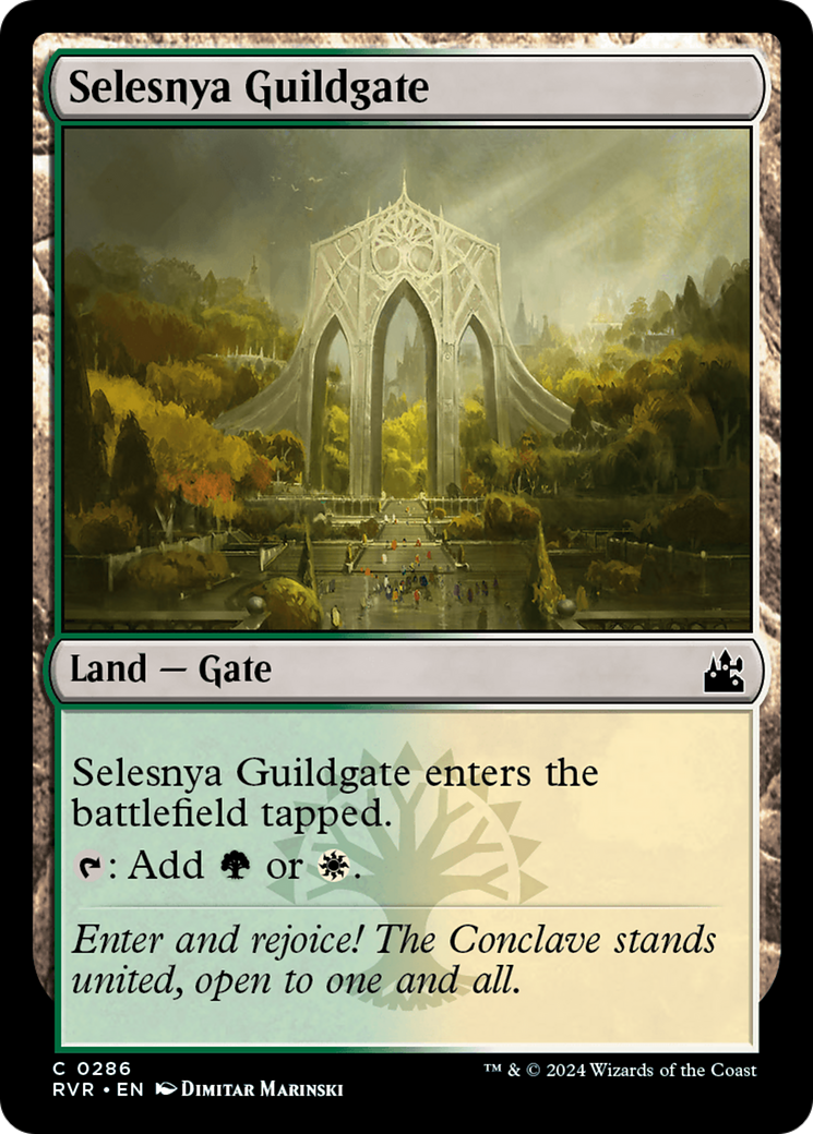 Selesnya Guildgate [Ravnica Remastered] MTG Single Magic: The Gathering | Red Claw Gaming