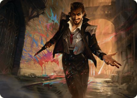 Anhelo, the Painter Art Card [Streets of New Capenna Art Series] MTG Single Magic: The Gathering | Red Claw Gaming