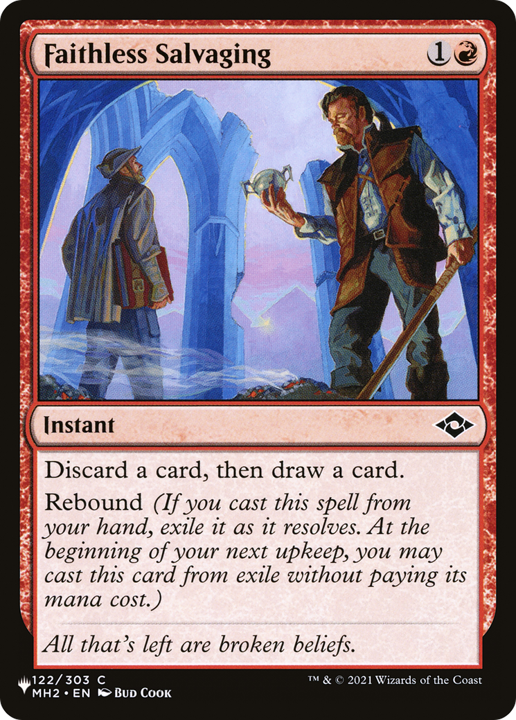 Faithless Salvaging [The List] MTG Single Magic: The Gathering | Red Claw Gaming