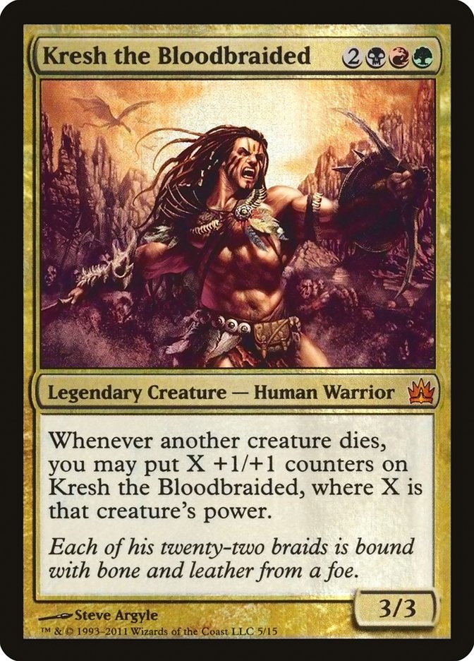 Kresh the Bloodbraided [From the Vault: Legends] MTG Single Magic: The Gathering | Red Claw Gaming