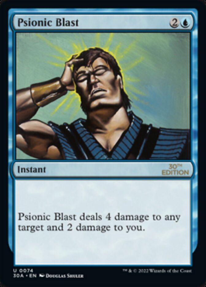 Psionic Blast [30th Anniversary Edition] MTG Single Magic: The Gathering | Red Claw Gaming
