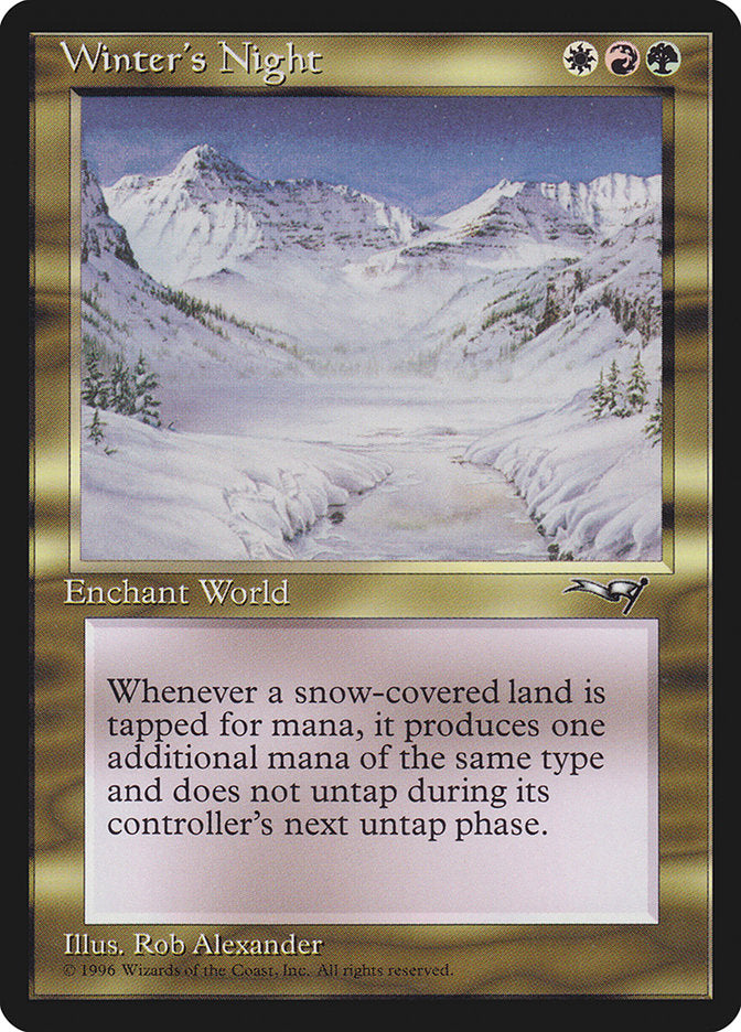 Winter's Night [Alliances] MTG Single Magic: The Gathering | Red Claw Gaming