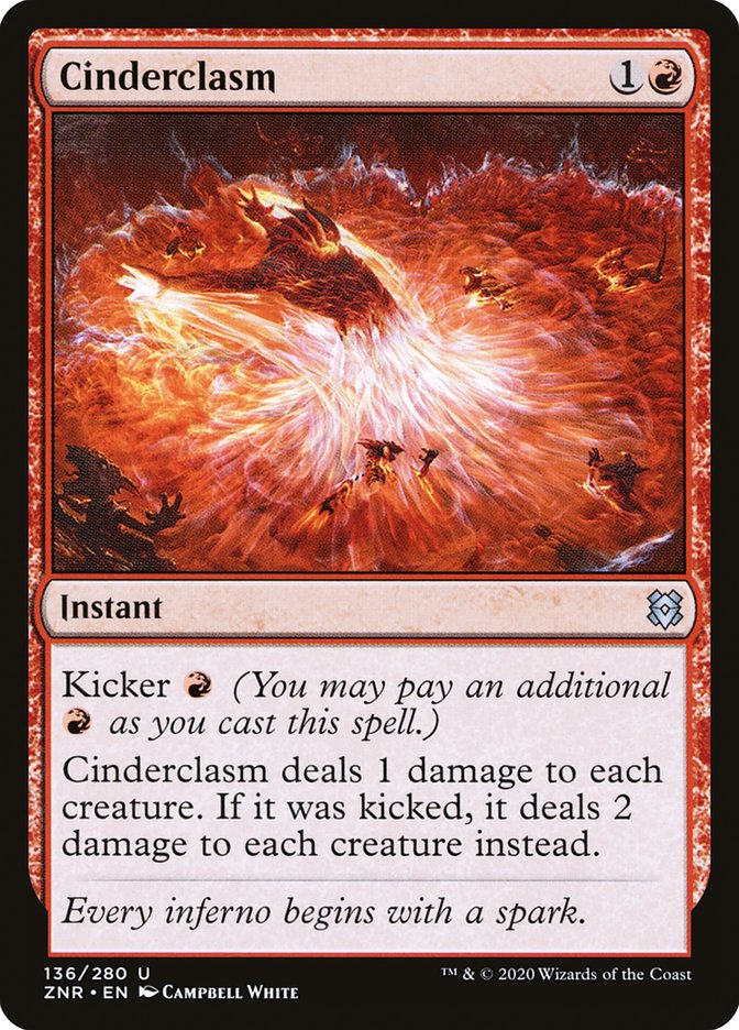 Cinderclasm [Zendikar Rising] MTG Single Magic: The Gathering | Red Claw Gaming