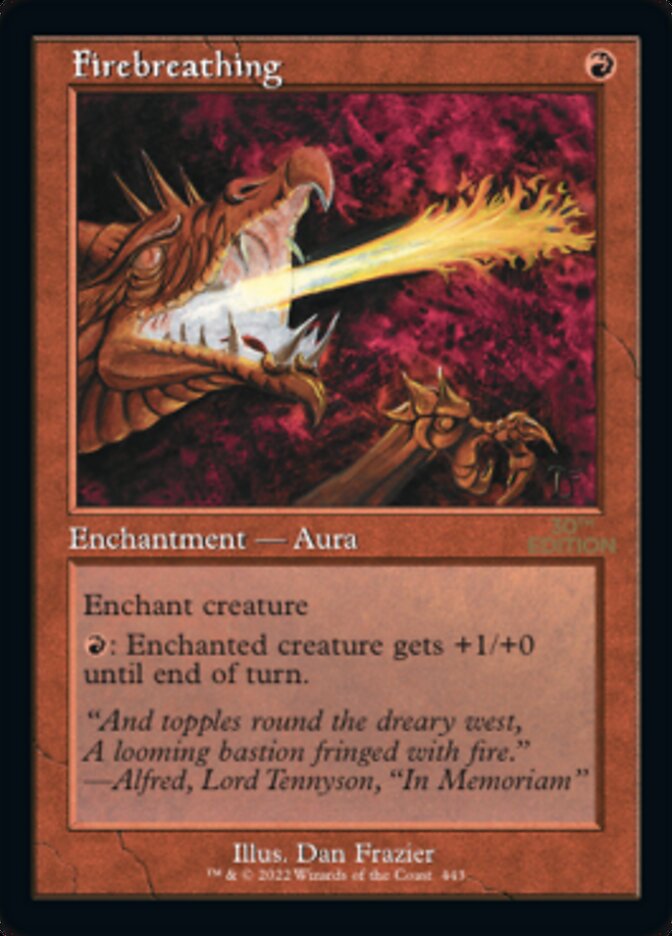 Firebreathing (Retro) [30th Anniversary Edition] MTG Single Magic: The Gathering | Red Claw Gaming