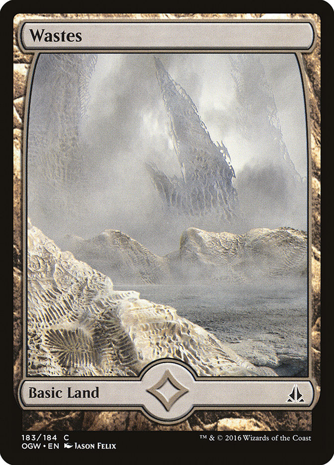 Wastes (183) (Full Art) [Oath of the Gatewatch] MTG Single Magic: The Gathering | Red Claw Gaming