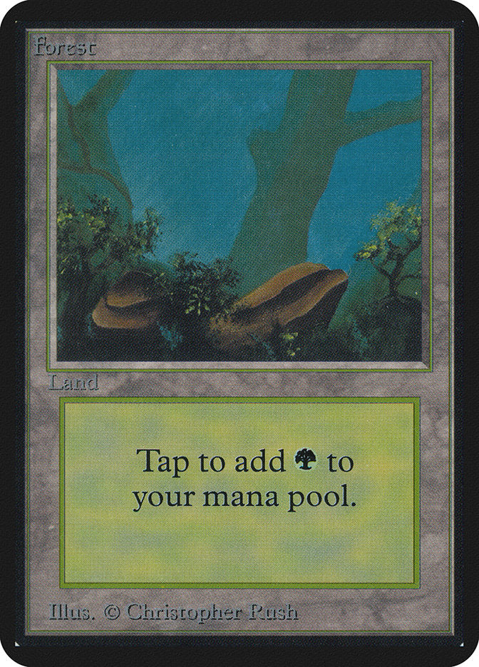 Forest (294) [Alpha Edition] MTG Single Magic: The Gathering | Red Claw Gaming