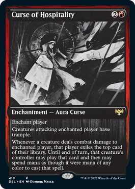 Curse of Hospitality [Innistrad: Double Feature] MTG Single Magic: The Gathering | Red Claw Gaming