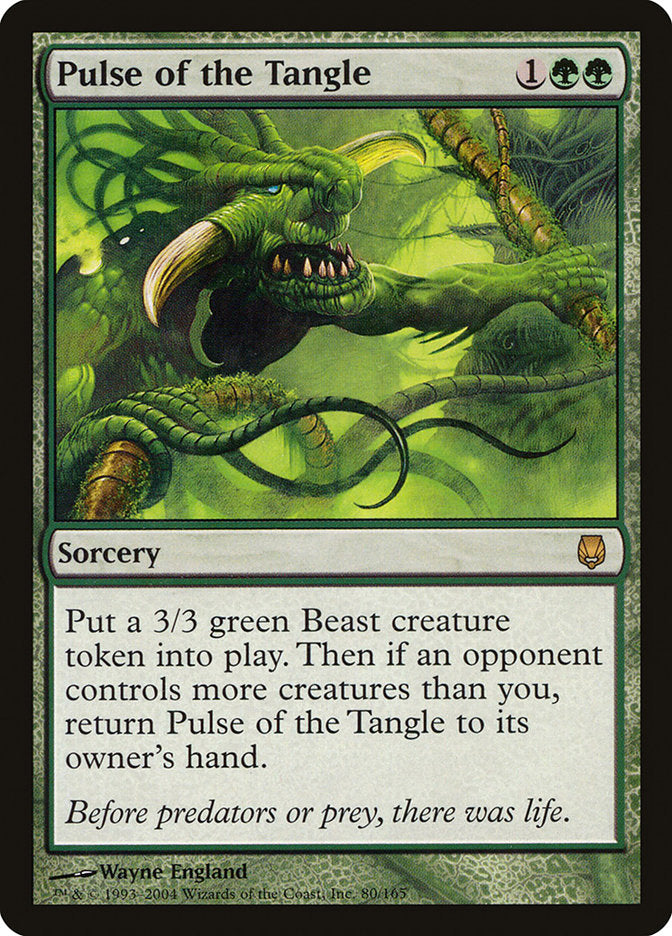 Pulse of the Tangle [Darksteel] MTG Single Magic: The Gathering | Red Claw Gaming