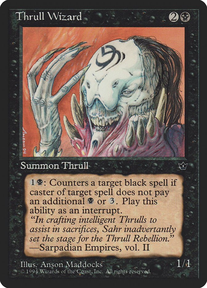 Thrull Wizard [Fallen Empires] MTG Single Magic: The Gathering | Red Claw Gaming