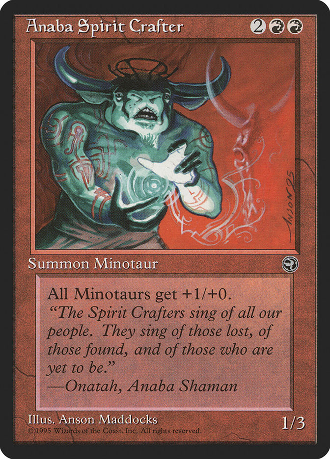 Anaba Spirit Crafter [Homelands] MTG Single Magic: The Gathering | Red Claw Gaming
