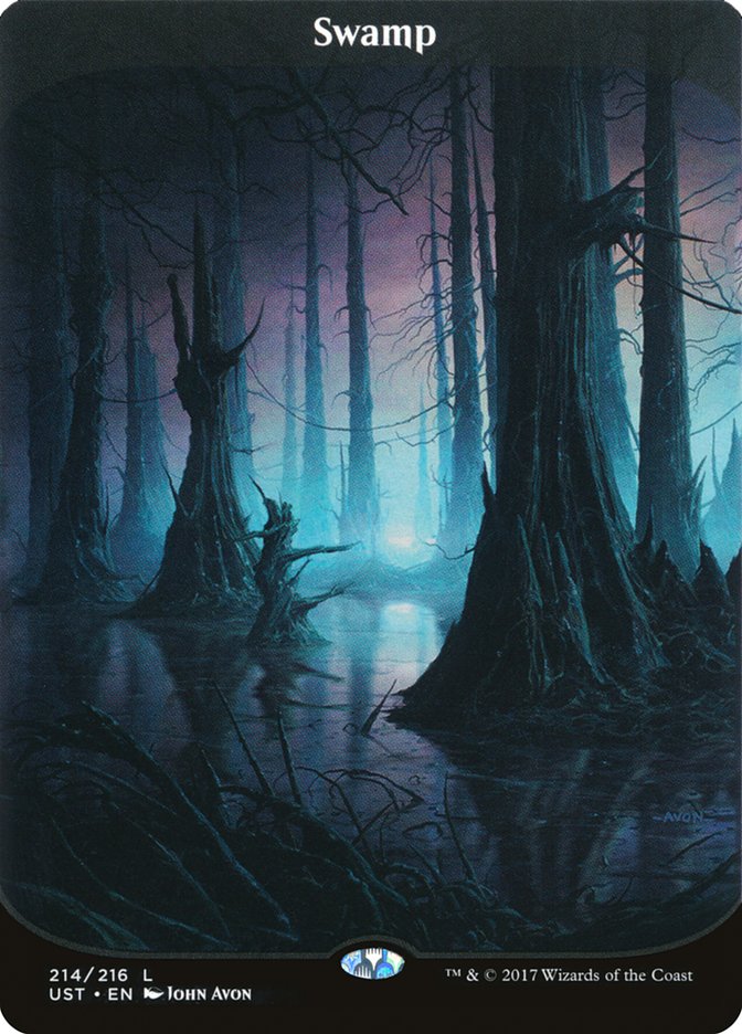 Swamp (214) [Unstable] MTG Single Magic: The Gathering | Red Claw Gaming