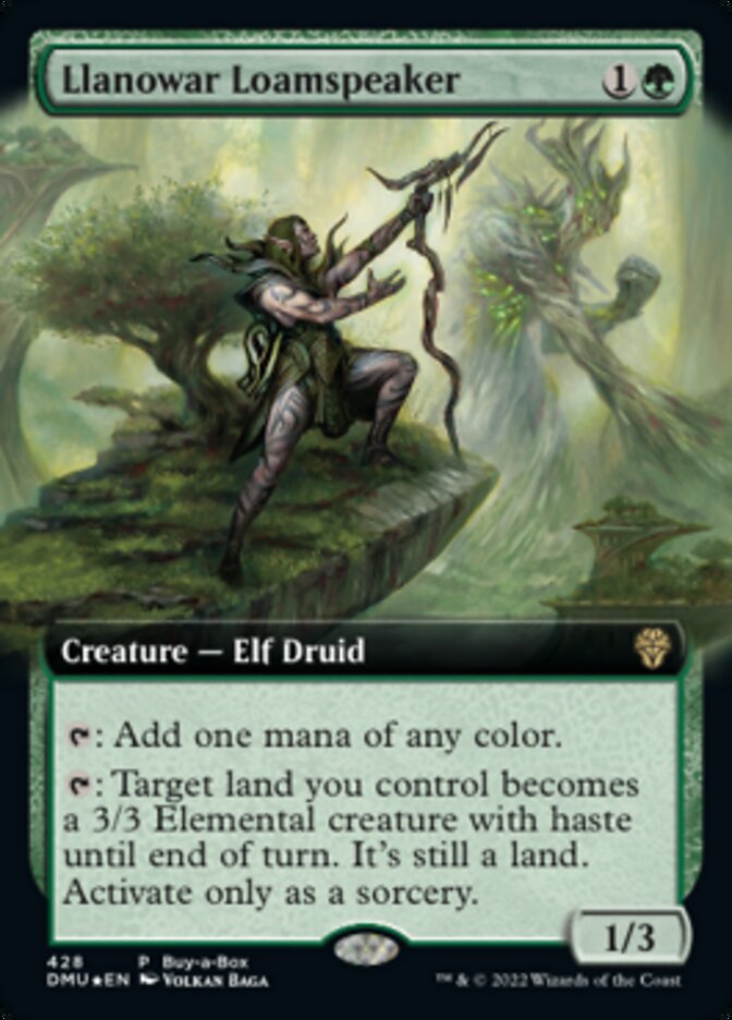 Llanowar Loamspeaker (Buy-A-Box) [Dominaria United] MTG Single Magic: The Gathering | Red Claw Gaming