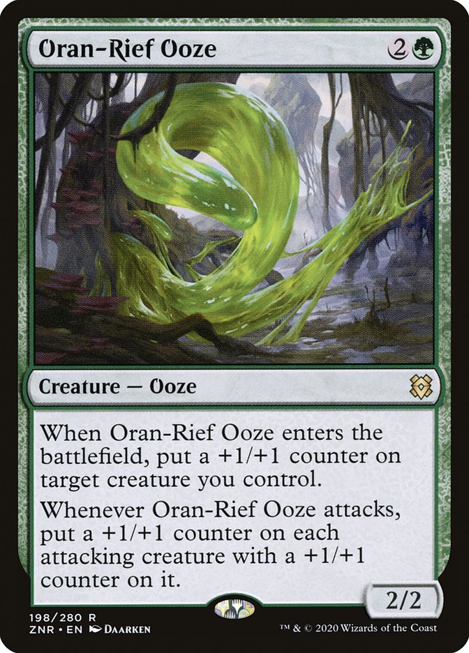 Oran-Rief Ooze [Zendikar Rising] MTG Single Magic: The Gathering | Red Claw Gaming