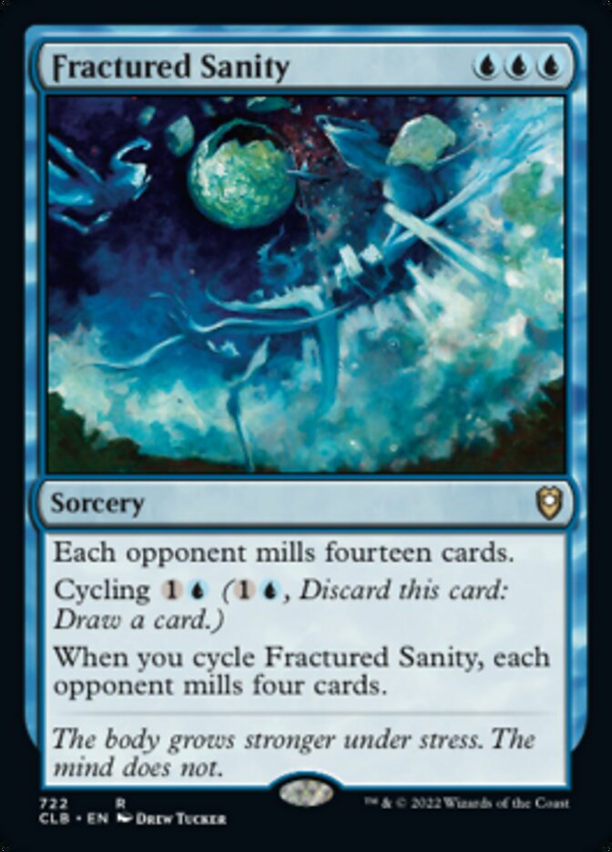 Fractured Sanity [Commander Legends: Battle for Baldur's Gate] MTG Single Magic: The Gathering | Red Claw Gaming