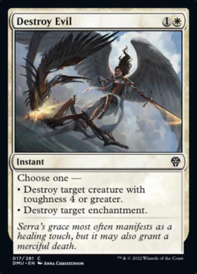 Destroy Evil [Dominaria United] MTG Single Magic: The Gathering | Red Claw Gaming