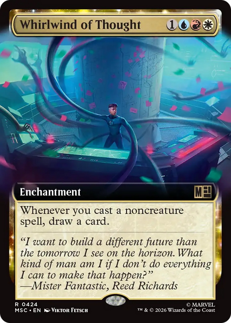Whirlwind of Thought (Extended Art) [Marvel Super Heroes Commander] | Red Claw Gaming