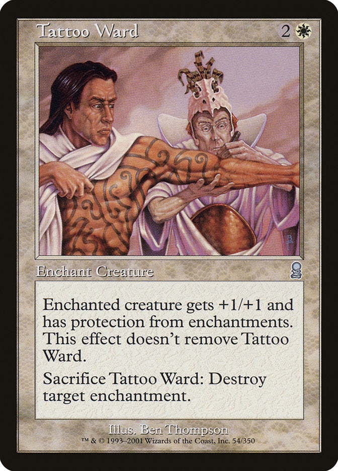 Tattoo Ward [Odyssey] MTG Single Magic: The Gathering | Red Claw Gaming