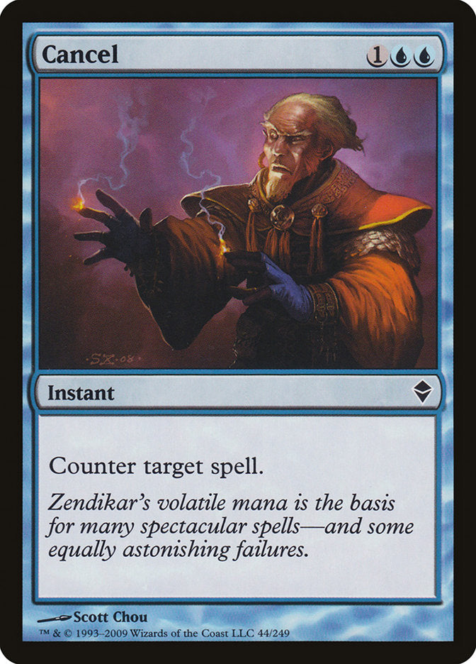 Cancel [Zendikar] MTG Single Magic: The Gathering | Red Claw Gaming