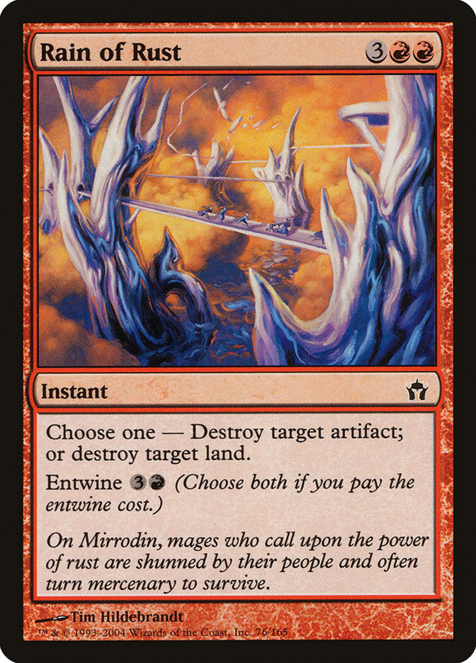 Rain of Rust [Fifth Dawn] MTG Single Magic: The Gathering | Red Claw Gaming